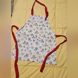 Nomsum Unicorn Print Girls Art Smock And Apron For  Ages 3-5 NEW